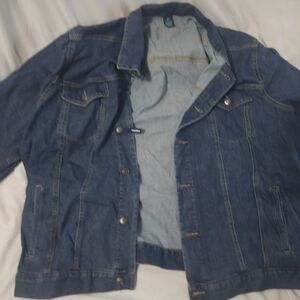 George Men's Blue Denim Jacket